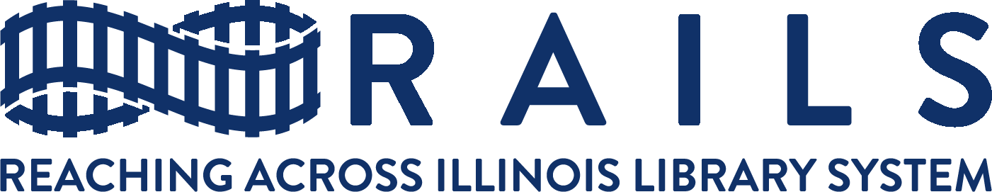RAILS logo, including train-track infinity symbol motif.